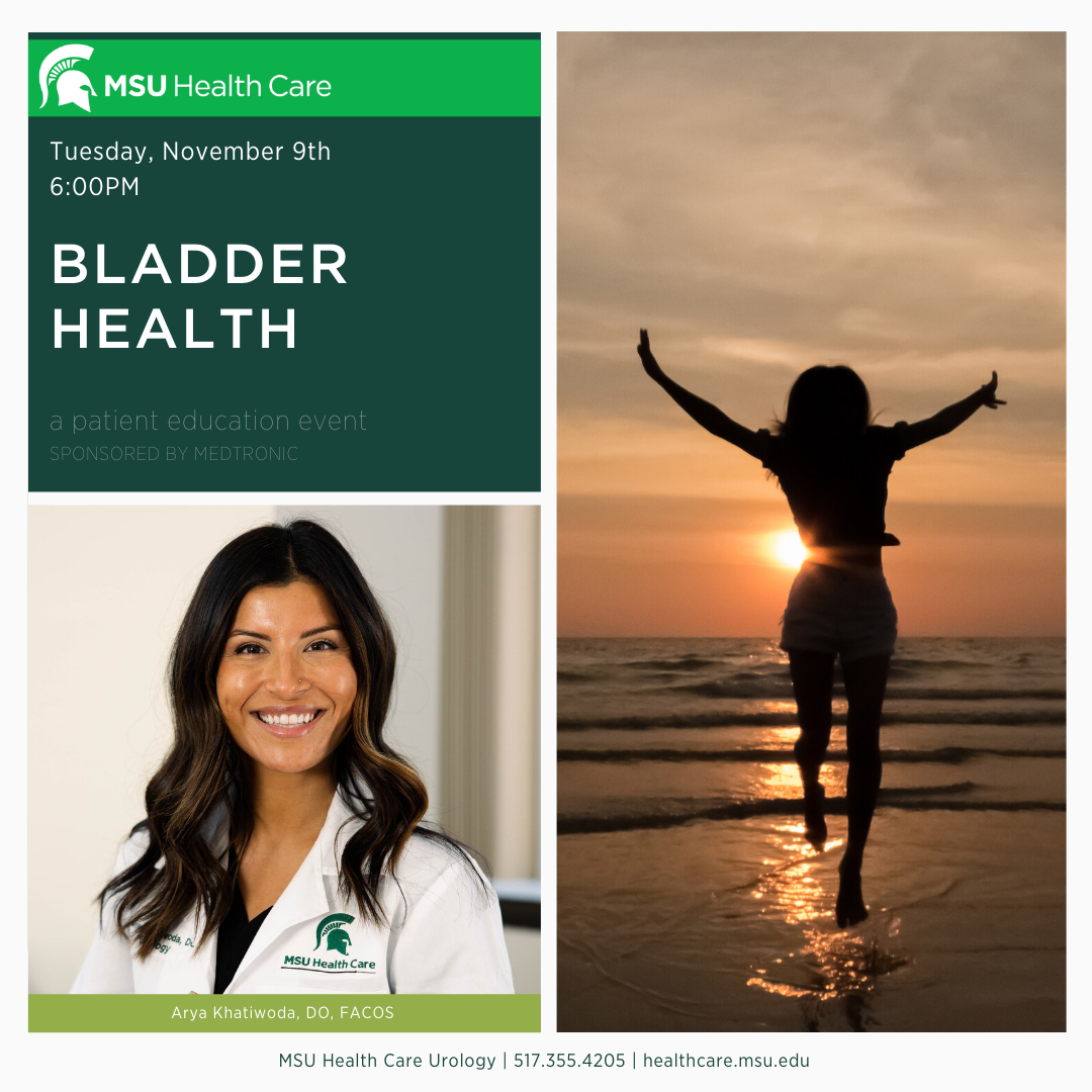 Bladder Health Information Poster