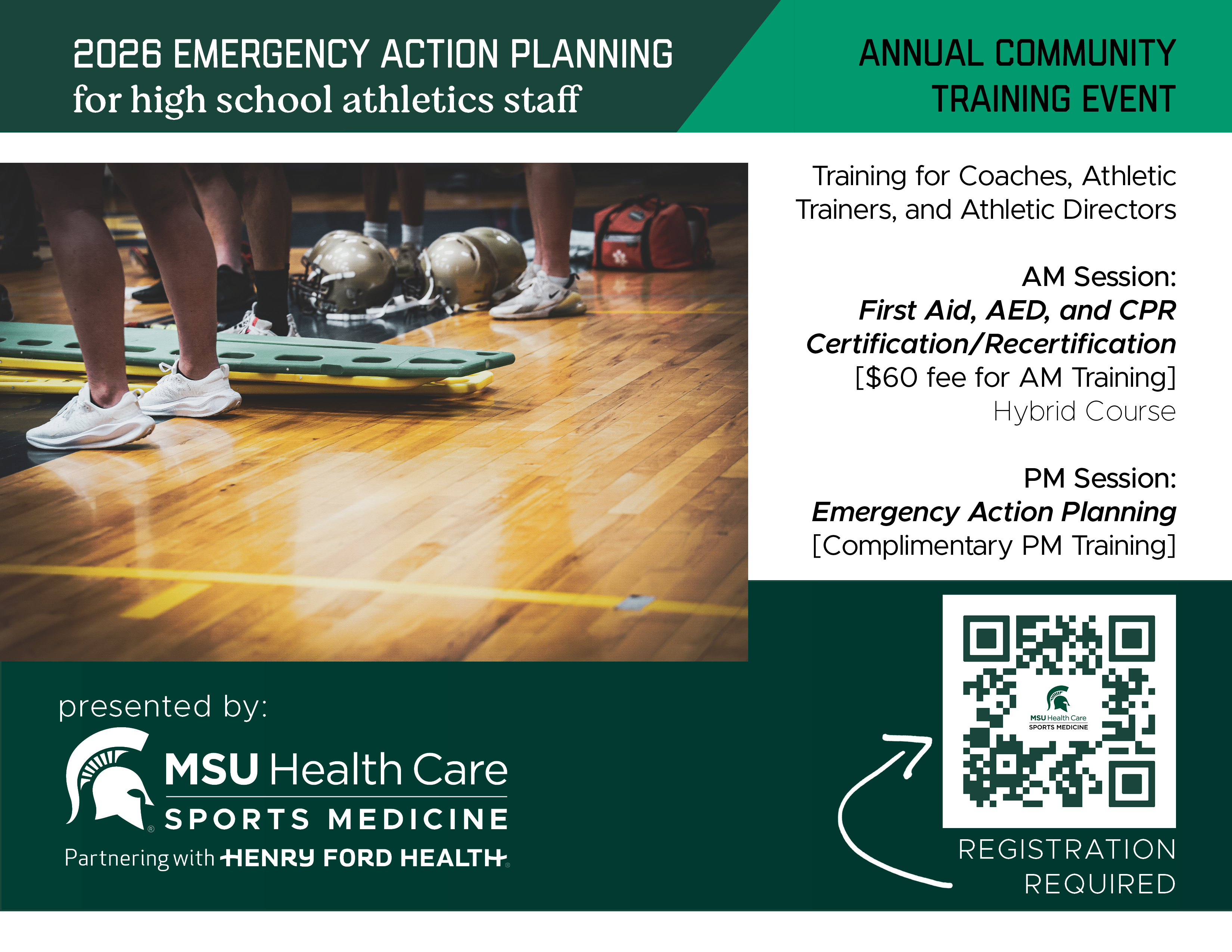 graphic ad for the event