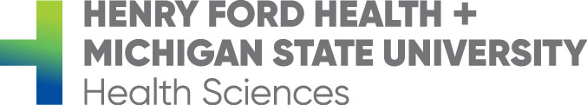 Henry Ford Health + Michigan State University Health Sciences logo